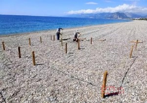 Konyaalt Sahilinde Sosyal Mesafeye Uygun Yeni Plaj Dnemi Hazrlanyor