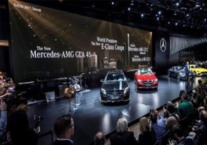 Mercedes Otomobil Fuarı’nda Yeni Modellerini Tanıtıyor