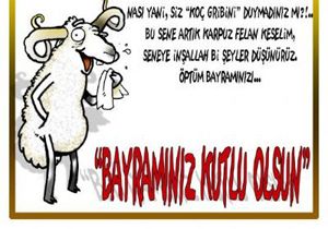 Antalya STDMden Karikatrl Bayram Tebrii