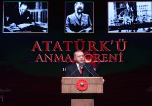 Cumhurbaşkanı Erdoğan Atatürk ü Anma Töreninde Konuştu