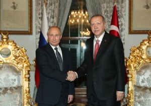 Erdoan, Rusya Devlet Bakan Putin ile grt