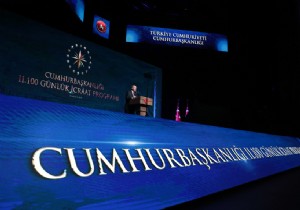 Cumhurbakan Erdoan, kinci 100 Gnlk craat Programn aklad