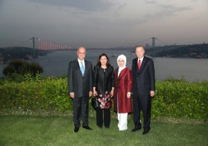 Cumhurbaşkanı Erdoğan, Irak Cumhurbaşkanı Salih’i iftar programında ağırladı