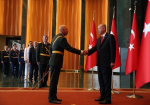 Erdoan, Cumhurbakanl Klliyesinde tebrikleri kabul etti