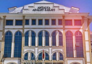 Antalya Adliyesinde duruşmalara  korona virüsü  önlemi