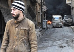 Esad Barada Vadisinde Muhalifleri Bombalyor