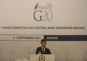 Davutolu G20 Zirvesinde Konutu