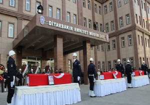 ehit Polisler in Diyarbakr da Tren Dzenlendi