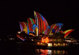 Vivid Sydney Festivali Renkli Görüntülerle Başladı