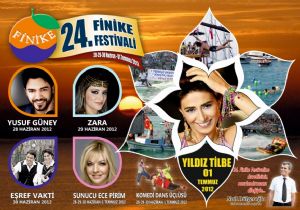 24. Finike Festivali Bugn Balyor