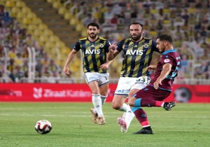 Yar Final Manda Fenerbahe 1-3 Trabzonspor