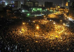 Tahrir de  milyonluk  gsteri