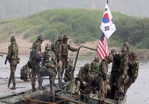 ABD ve Gney Kore den  Ortak Askeri Tatbikat