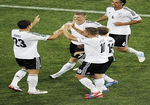 EURO 2012 de Almanya eyrek Finalde