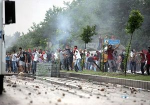 Gezi Park na Destek Eyleminde Arbede