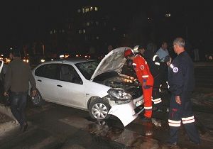 Antalyadaki Trafik Kazasnda lgin Anlar