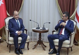 Başbakan Erhürman Büyükelçi Başçeri’yi Kabul Etti