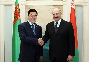 Belarus Devlet Bakan Lukaenko, Trkmenistan Yolcusu  