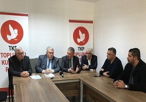 KTMB Birlii Bakan Cafer Grcafer Toplumcu Kurtulu Partisi  Yeni Gleri Ziyaret Etti