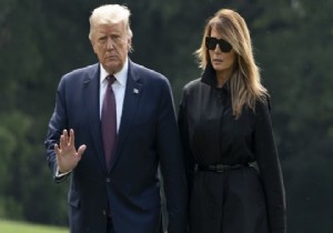 Başkan Trump ve eşi corona virüse yakalandı