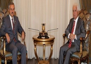 Cumhurbakan Erolu, Tatlsu Belediye Bakan ve Konuk Heyeti Kabul Etti