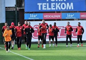 Galatasaray da Sivasspor Ma Hazrlklar