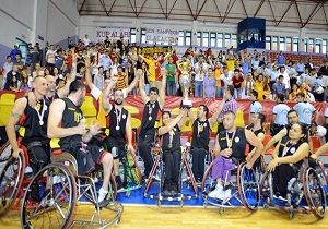 Tekerlekli Sandalye Basketbol da Galatasaray ampiyon 