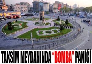 Taksim Meydannda Bombal Paket Panii!