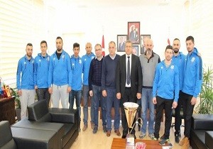 amlk Spor, Gazimausa Belediye Bakan Arter i Ziyaret Etti