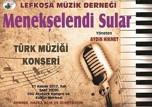 Lefkoa Mzik Dernei Trk Mzii Korosu ndan  Menekelendi Sular  konseri