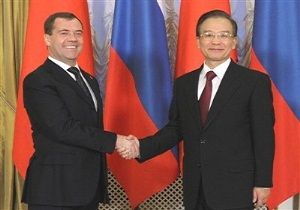 Babakan Medvedev, Jiabao ile Grt