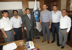 YRSAD, Uluslararas Antalya niversitesi Rektr Prof. Dr. Cihat Gktepeyi ziyaret etti.