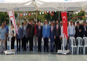 20 Temmuz Barış ve Özgürlük Bayramı İçin Antalya da Özel Tören