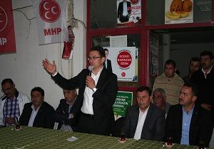 MHP Aksu Belediye Bakan Aday zen, Kundu Halk le Bir Araya Geldi