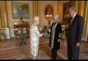 Erdoğan, Kraliçe 2. Elizabeth ile Görüştü