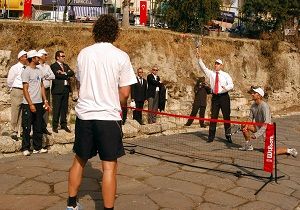 Tarsustaki Antik Roma Yolunda Tenis Keyfi
