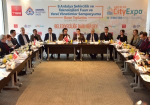 Türkiye’nin en büyük belediyecilik fuarı City Expo Fuarı Mart Ayında Antalya da