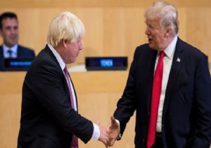 Bakan Trump dan Boris Jonson a Destek