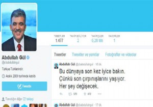 Abdullah Gül ün Twitter Hesabı Hacklendi