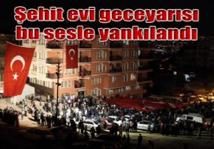 Ankara da geceyars ehit evinde eylem