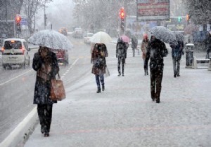 Meteoroliji den Ankara in Kar Ya Uyars
