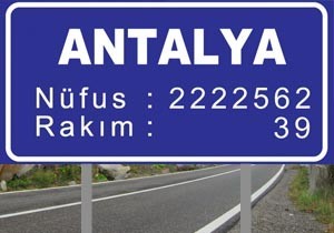 Antalya nn Nfusu 2 Milyon 222 Bin 562 Oldu