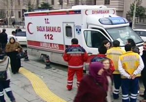 Ankara da Bombal Ambulans Alarm