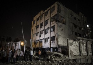 Kahire de Ulusal Gvenlik Kurumu Binasna Bombal Saldr