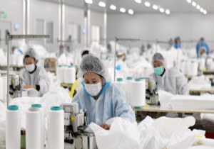 Çin’de N95 maske üretiminde kapasite yüzde 128’e çıktı