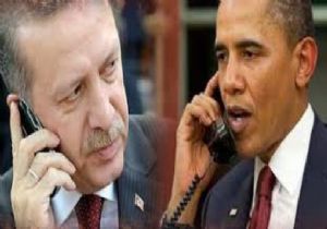 Erdoan dan Obama ya Suriye telefonu