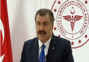 Salk Bakan Fahrettin Koca :Toplam iyileen hasta says ise 104 bin 30 a ykseldi.