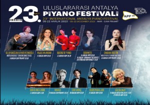 23. Uluslararası Antalya Piyano Festivali Gün Sayıyor