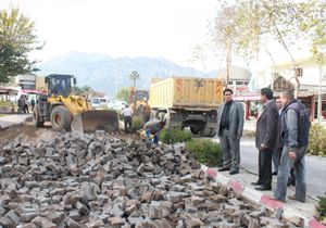 Kemer Belediyesi Altyap almalar in Start Verdi