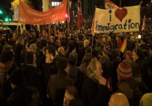 Almanya da Ar Saclara Protesto